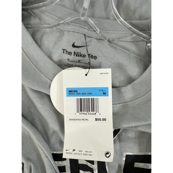 NIKE PITTSBURGH STEELERS GREY SALUTE TO SERVICE LONG SLEEVE T SHIRT MEDIUM NWT - Picture 4 of 5